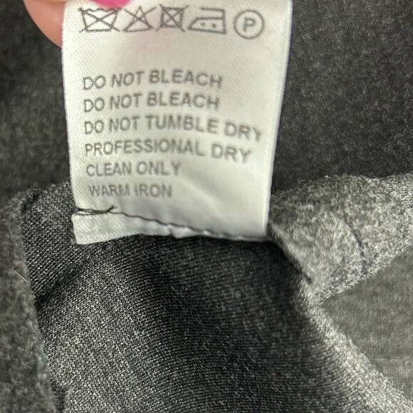 Shades of Grey Anthropologie Sleeveless Pleated Mini Dress size 8 NWT - Picture 13 of 13